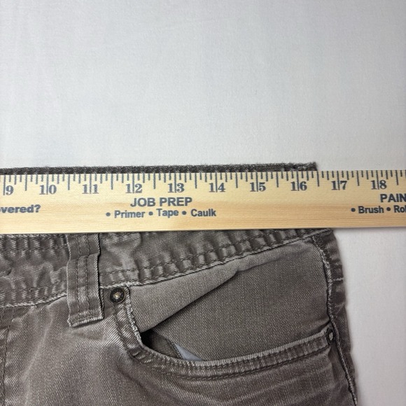 PrAna Pants Mens 33x34 Gray Slim Fit Chino 5 Pocket Straight Leg Casual - Picture 5 of 9